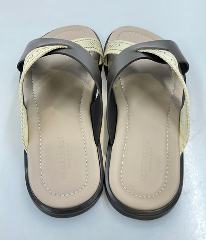 GIORGIO ARMANI クロスストラップサンダル メンズ SIZE 8 ジョルジオアルマーニ