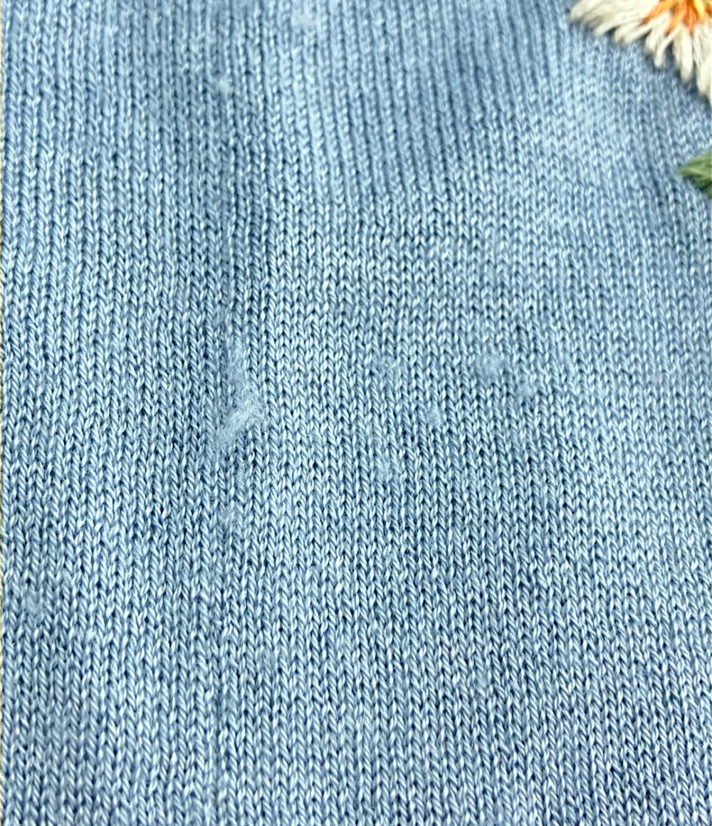 KEITA MARUYAMA 長袖 フラワー刺繍 カーディガン レディース SIZE 2 ケイタマルヤマ