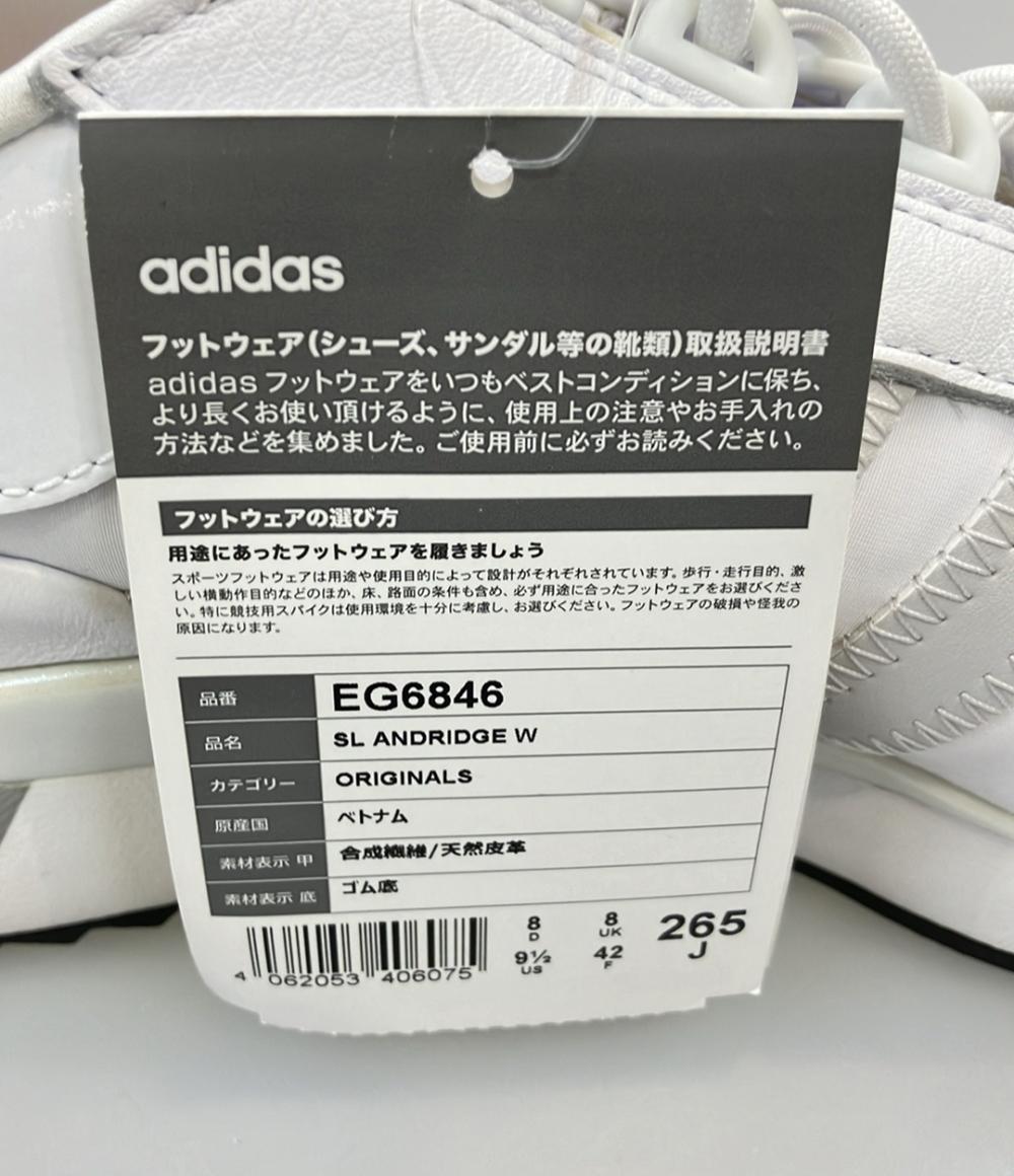 美品 adidas ローカットスニーカー SL ANDORIDGE W EG6846 レディース SIZE 26.5 (XL) アディダス