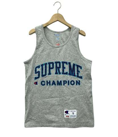 チャンピオン ロゴプリントタンクトップ Supremeコラボ 2017 メンズ SIZE S (S) Champion