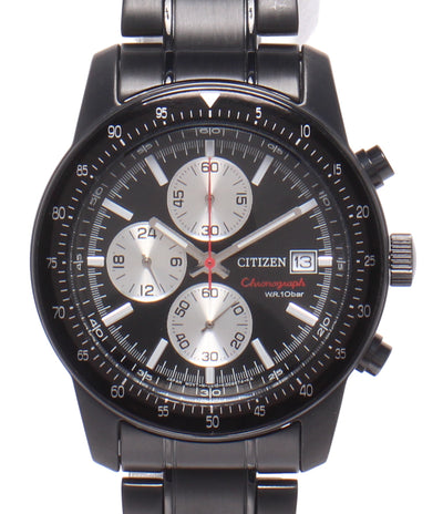 CITIZEN 腕時計 クオーツ ブラック 0610-K006783 メンズ シチズン