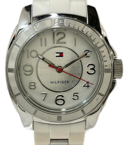 トミーヒルフィガー 腕時計 クオーツ シルバー メンズ TOMMY HILFIGER