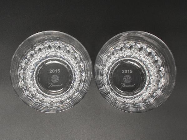 Baccarat イヤータンブラー グラス 2点セット ペア 2015 ローザ バカラ