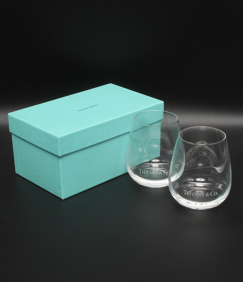 Tiffany & Co. グラス タンブラー 2点セット ペア TCO ティファニー