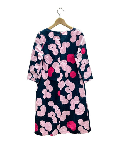 マリメッコ 七分袖ロングワンピース レディース SIZE 34 (XS) marimekko