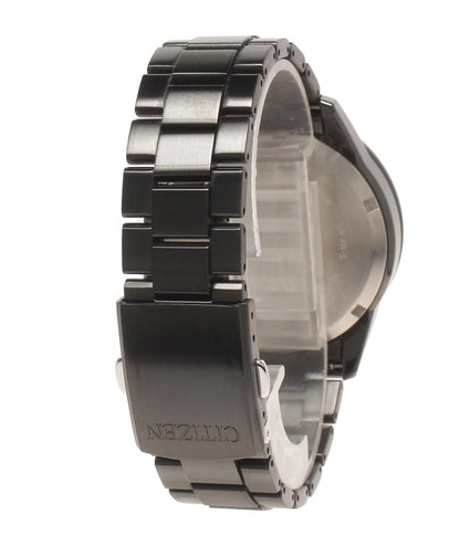 美品 CITIZEN 腕時計 エコドライブ ソーラー ブラック B612-S096103 メンズ シチズン