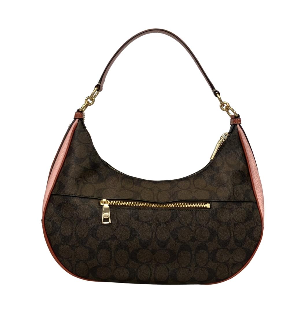 COACH 2way ショルダーバッグ 肩掛け 斜め掛け シグネチャー ホーボー