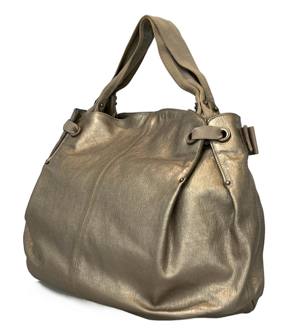 Salvatore Ferragamo トートバッグ 肩掛け ヴァラ リボン レディース サルヴァトーレフェラガモ