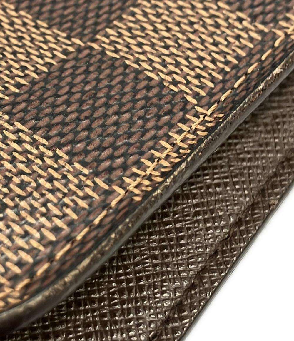 LOUIS VUITTON 長財布 ポルトフォイユ アンソリット ダミエ エベヌ N63071 メンズ レディース ルイ・ヴィトン