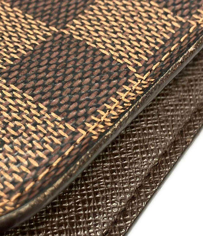 LOUIS VUITTON 長財布 ポルトフォイユ アンソリット ダミエ エベヌ N63071 メンズ レディース ルイ・ヴィトン