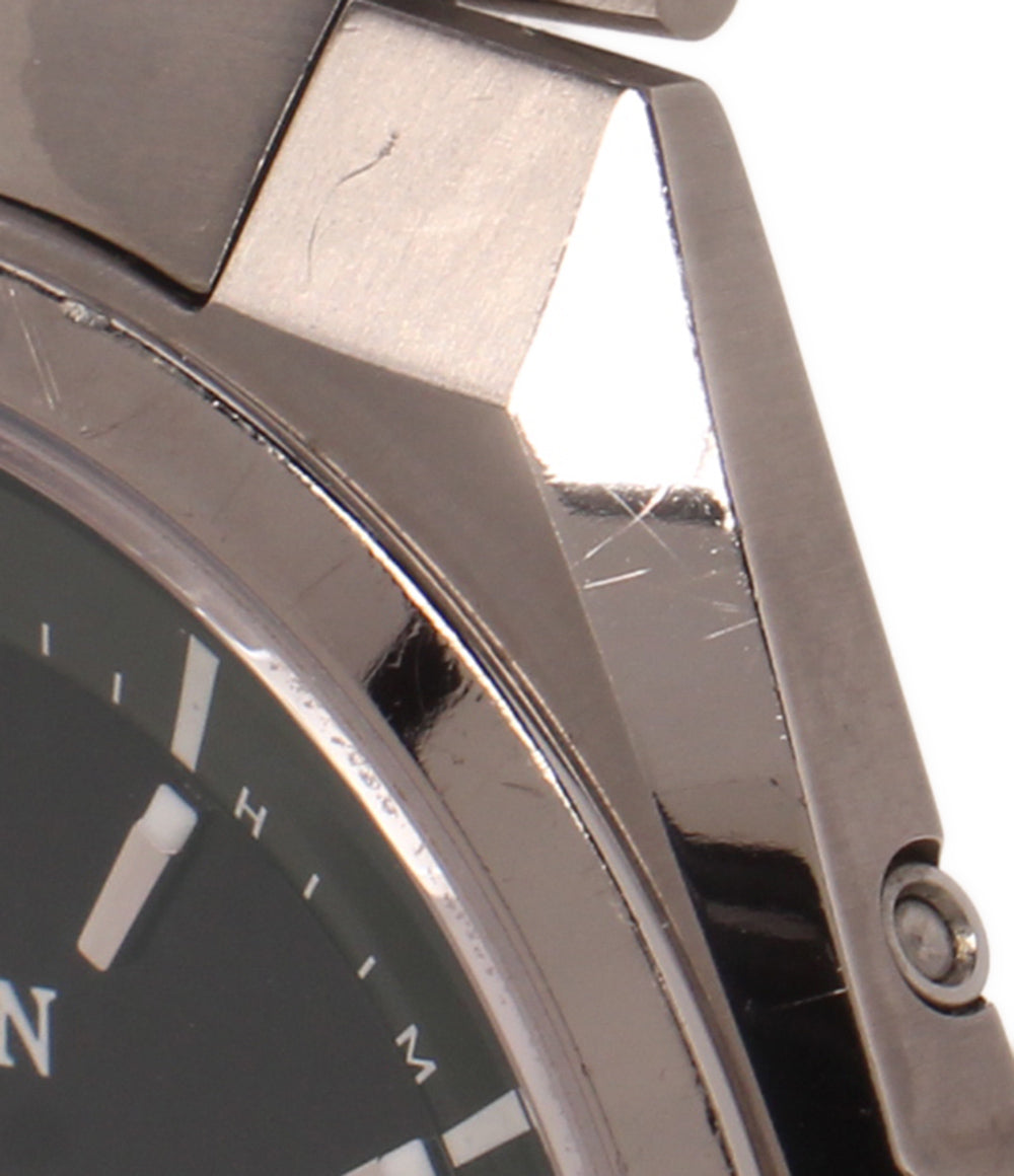 CITIZEN 腕時計 電波ソーラー アテッサ ATTESA ソーラー ブラック H110-T016308 メンズ シチズン