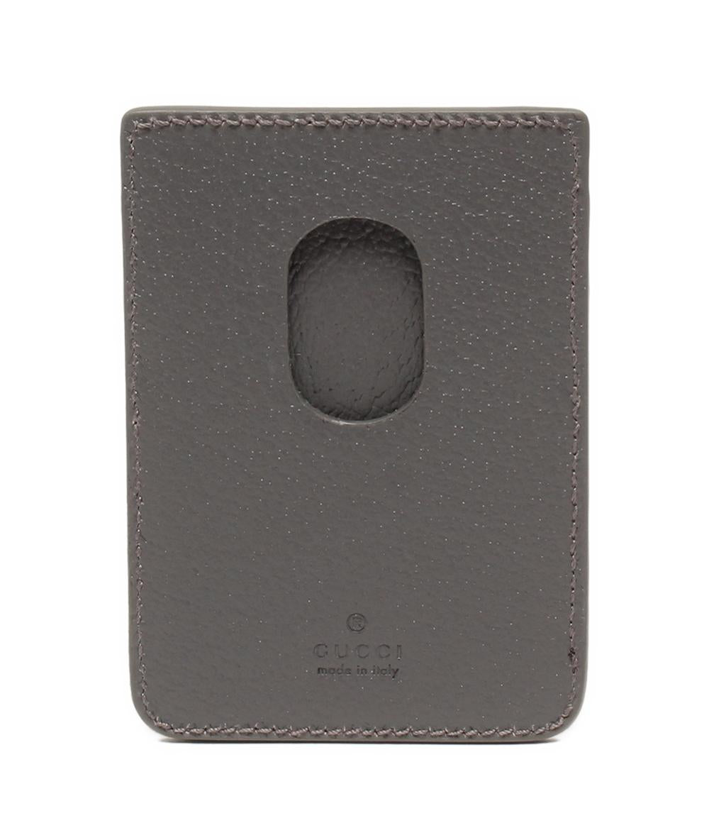 美品 グッチ スマートフォン用 マグネットカードケース GGスプリーム 817197 ユニセックス GUCCI