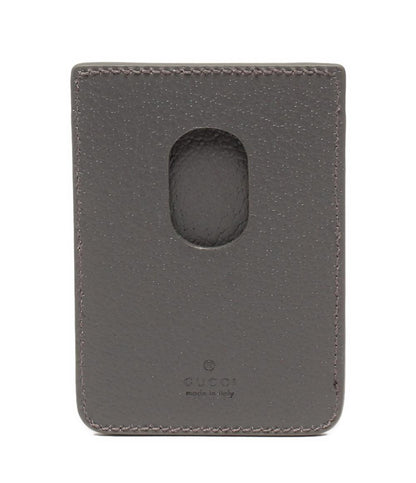 美品 グッチ スマートフォン用 マグネットカードケース GGスプリーム 817197 ユニセックス GUCCI
