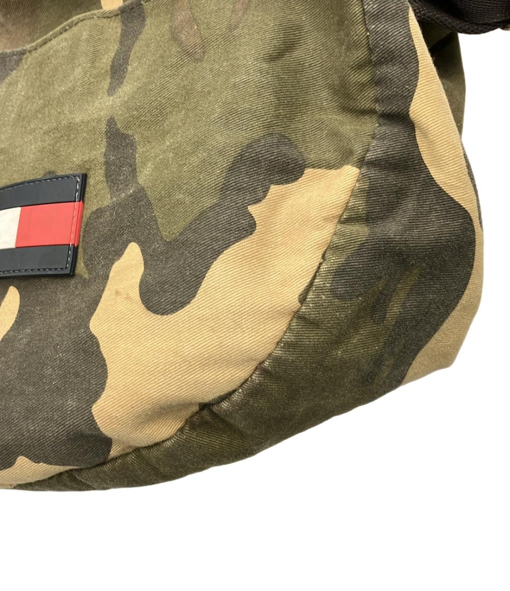TOMMY HILFIGER 2way スポーツバッグ ボストンバッグ ショルダーバッグ 斜め掛け 迷彩柄 カモフラ柄 メンズ トミーヒルフィガー