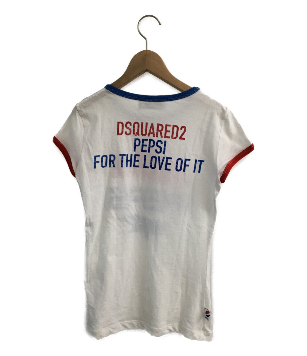 ディースクエアード  ペプシプリントTシャツ       レディース SIZE S (S) DSQUARED2