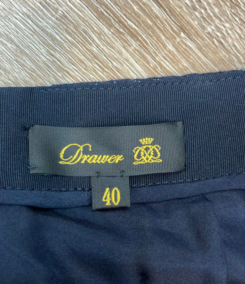 Drawer ロングスカート フラワージャカード 6524-299-1712 レディース SIZE 40 (XS) ドゥロワー