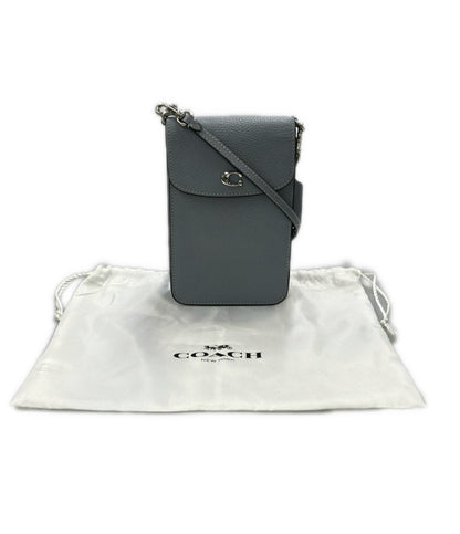美品 COACH ショルダーバッグ 斜め掛け フォーン クロスボディ CH815 レディース コーチ