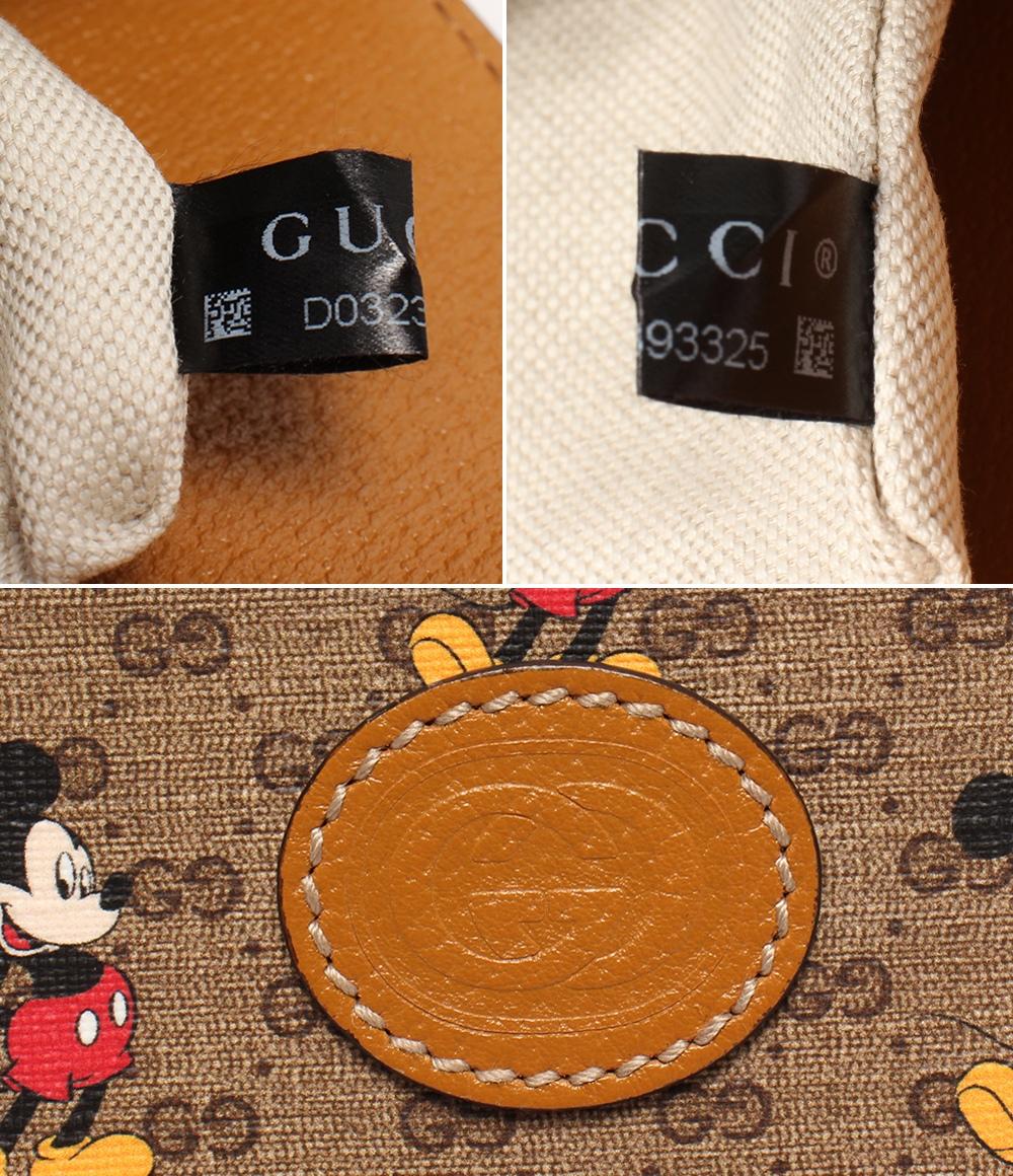 グッチ ショルダーバッグ 斜め掛け ミッキーマウス Disneyコラボ GGｽﾌﾟﾘｰﾑ 602694 498879 レディース GUCCI