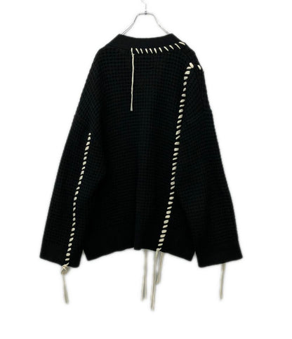 MAISON SPECIAL 鬼ワッフルカーディガン オーバーサイズ メンズ SIZE 02 (M) メゾン スペシャル