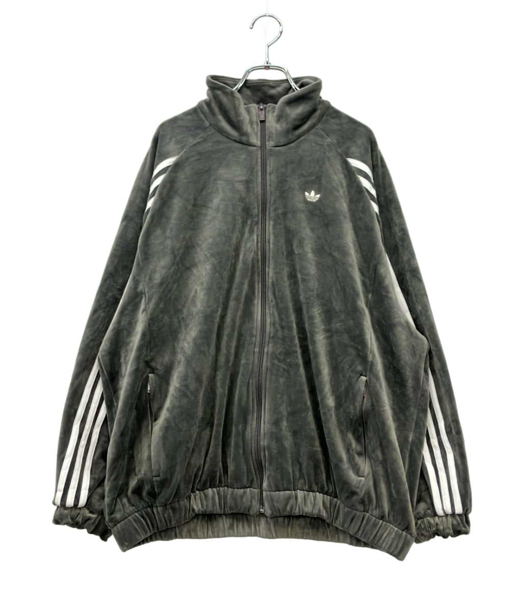 adidas トラックジャケット ベルベット サイドライン レディース SIZE M アディダス