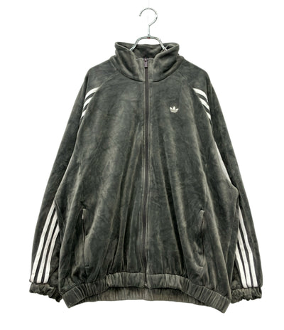 adidas トラックジャケット ベルベット サイドライン レディース SIZE M アディダス
