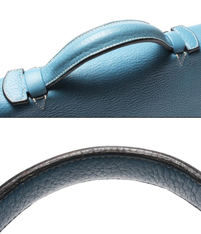 HERMES ビジネスバッグ ブリーフケース  □H刻印 シルバー金具 サック ア デペッシュ38 メンズ エルメス