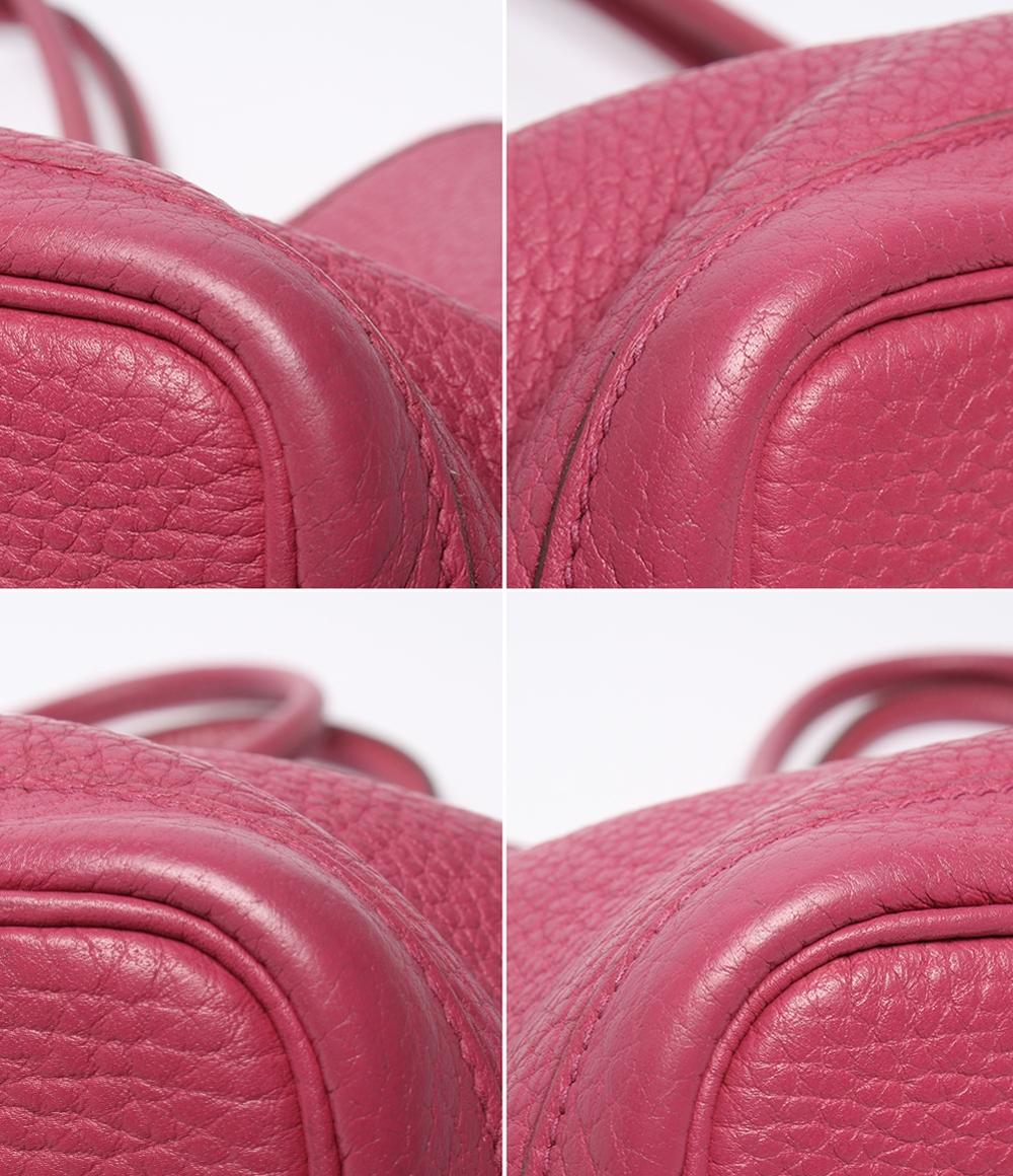 HERMES ハンドバッグ シルバー金具 □O刻印 ガーデンパーティTPM レディース エルメス