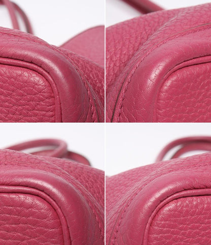 HERMES ハンドバッグ シルバー金具 □O刻印 ガーデンパーティTPM レディース エルメス