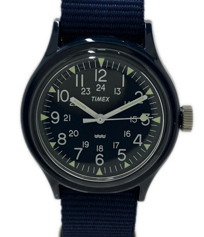 美品 TIMEX 腕時計 オリジナルキャンパー クオーツ ネイビー TW2R113900 レディース メンズ タイメックス