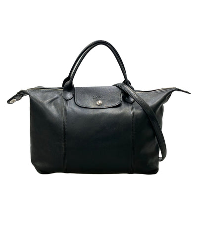Longchamp 2WAY トートバッグ ショルダーバッグ 斜め掛け L1515737 001 レディース ロンシャン