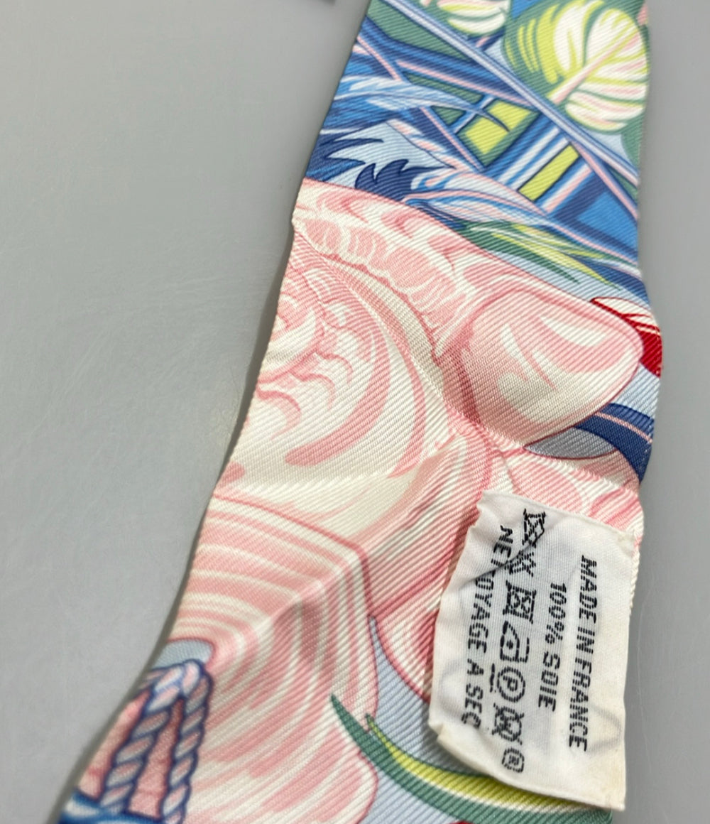 HERMES ツイリー スカーフ シルク 100% ダンスパシフィック レディース