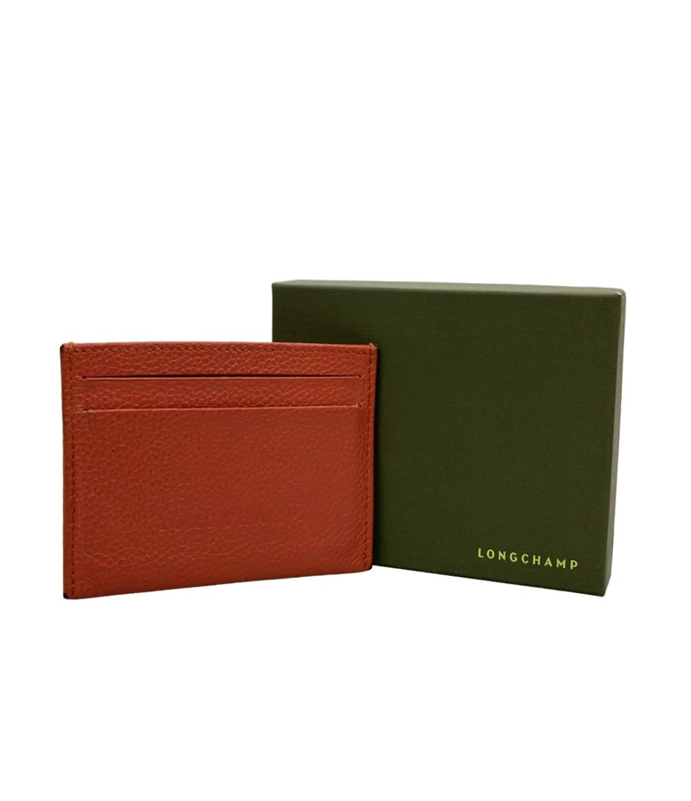 Longchamp カードケース レザー レディース ロンシャン