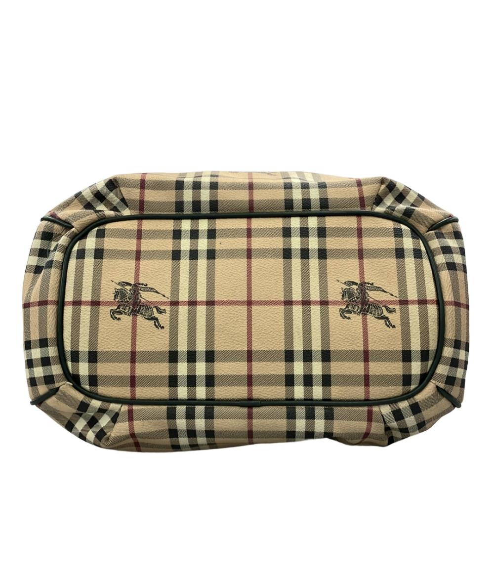 BURBERRY トートバッグ ハンドバッグ ノバチェック レディース バーバリー