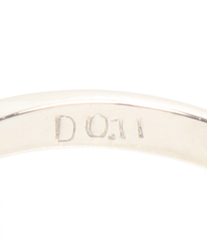 美品 リング 指輪 Pt900 サファイヤ0.54ct ダイヤ0.11ct レディース SIZE 13号