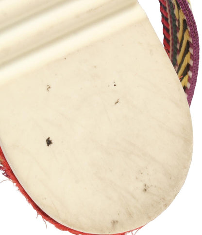 HERMES アンクルストラップサンダル サングルカヴァル エスパドリーユ 181092Z レディース SIZE 35 22.5(cm) エルメス