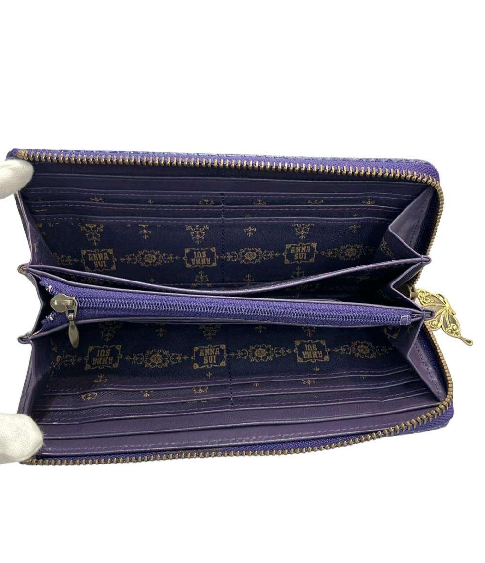 アナスイ L字ファスナー長財布 レディース ANNA SUI