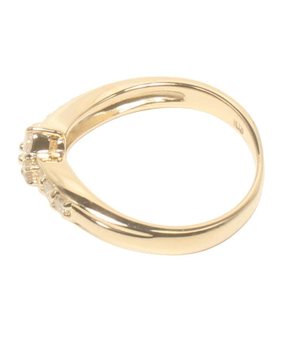 美品 リング 指輪 K18 ダイヤ0.30ct レディース