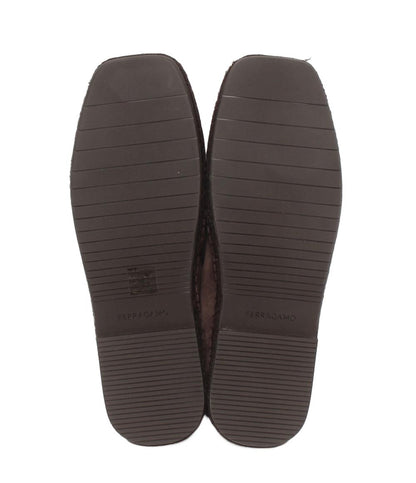 FERRAGAMO エスパドリーユローファー スエード 773043 レディース SIZE 7 フェラガモ