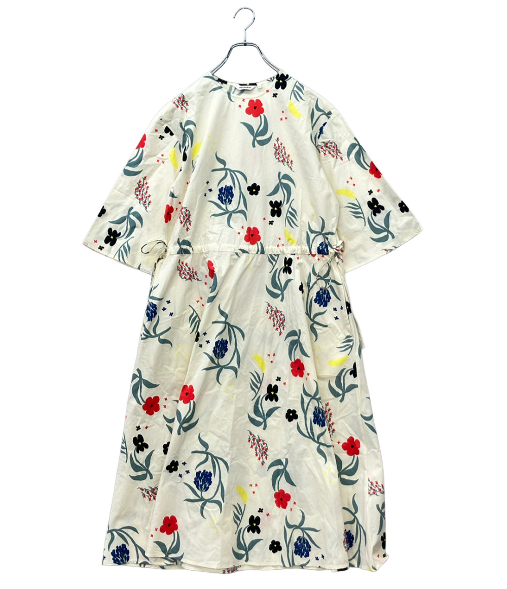 marimekko 半袖ワンピース 総柄 花 レディース SIZE 36 (S) マリメッコ