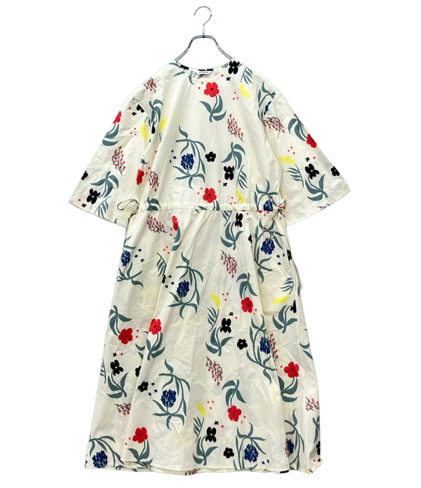 marimekko 半袖ワンピース 総柄 花 レディース SIZE 36 (S) マリメッコ