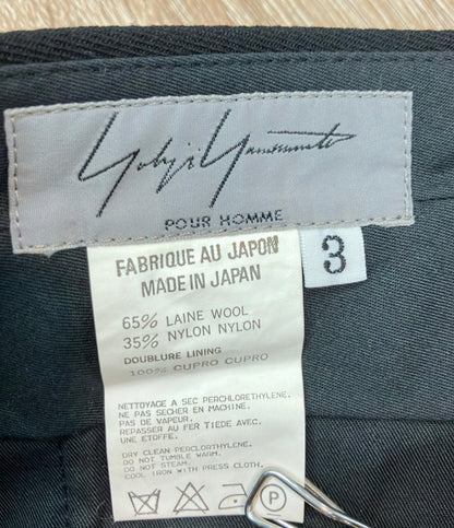 Yohji Yamamoto パンツ ロング HJ-P03-109 レディース SIZE 3 (L) ヨウジヤマモト