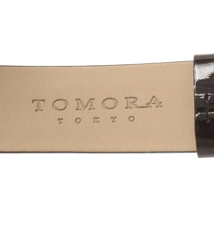 TOMORA TOKYO 腕時計 クオーツ ブラック T-1601 メンズ トモラトウキョウ