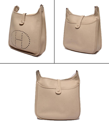 HERMES ショルダーバッグ ▢K刻印 シルバー金具 斜め掛け エブリン1 PM レディース エルメス