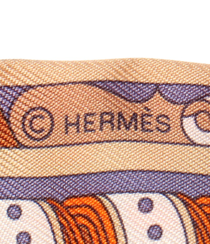 美品 HERMES スカーフ シルク100% ツイリー レディース エルメス