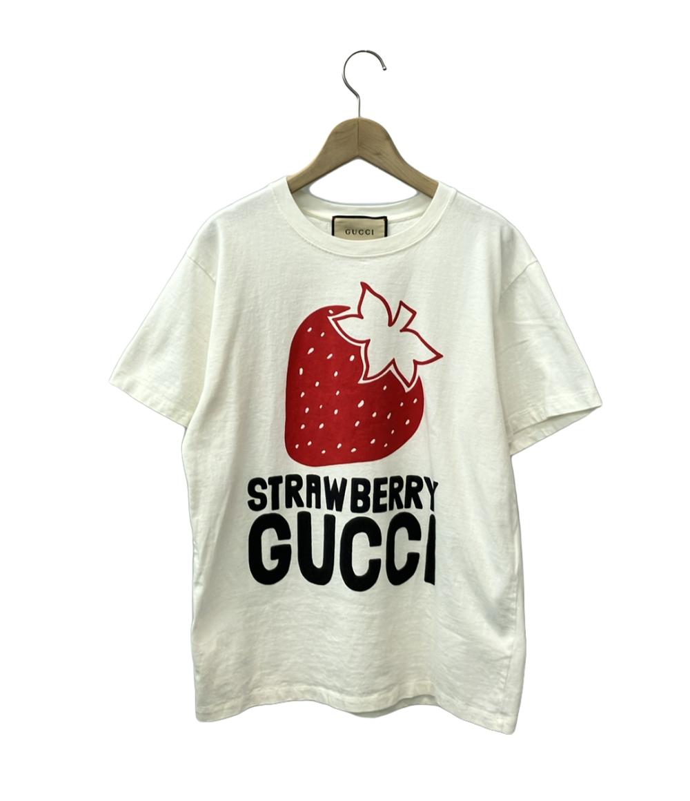 グッチ 半袖Tシャツ ストロベリー レディース SIZE XXS GUCCI