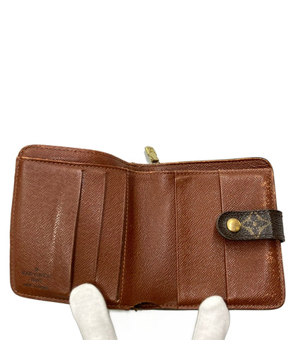 LOUIS VUITTON 二つ折り財布 コンパクトジップ モノグラム M61667 レディース ルイ・ヴィトン