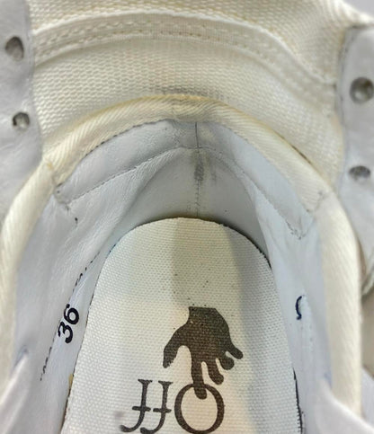 オフホワイト ハイカットスニーカー レディース SIZE 36 (M) OFF-WHITE