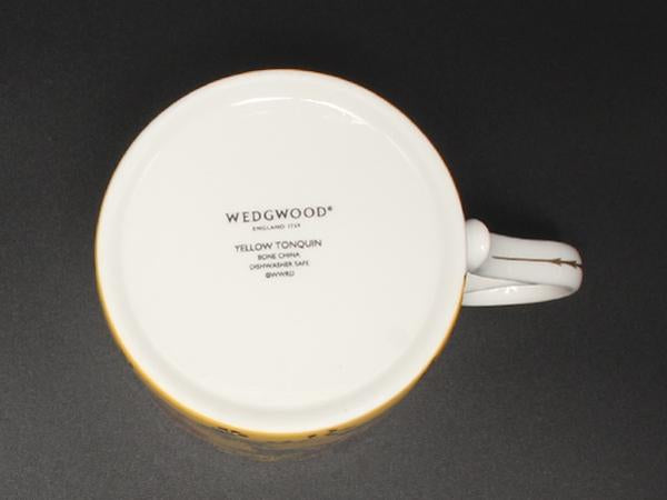 美品 WEDGWOOD マグカップ イエロートンキン YELLOW TONQUIN ウエッジウッド
