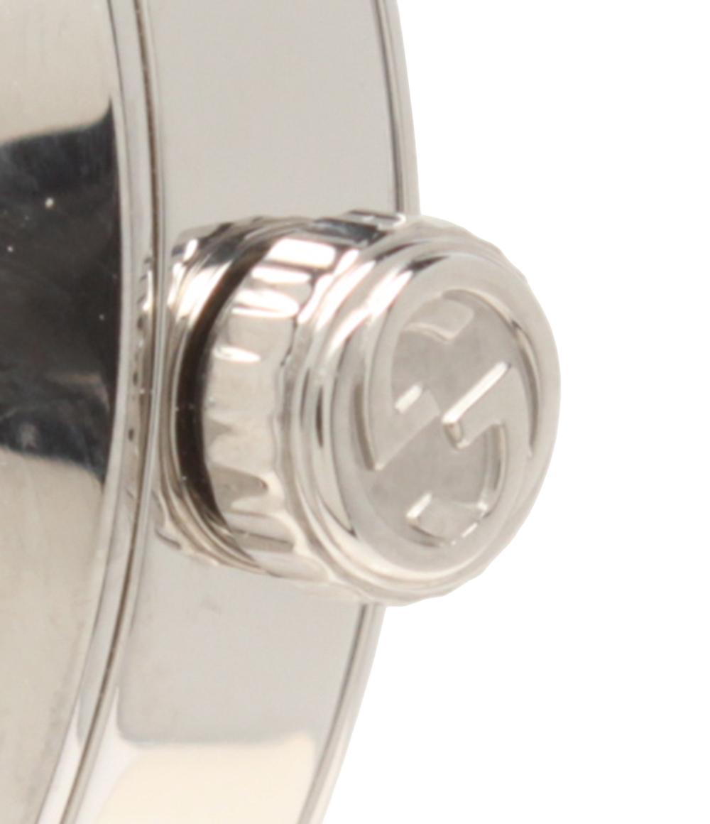 美品 グッチ 腕時計 Gタイムレス クオーツ シルバー YA126595 レディース GUCCI