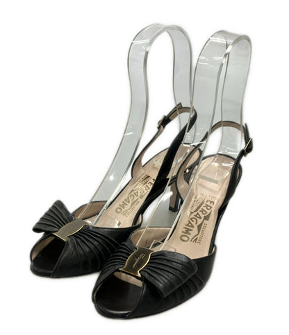 Salvatore Ferragamo バックストラップサンダル DS 12239 レディース SIZE 5.5 サルヴァトーレフェラガモ